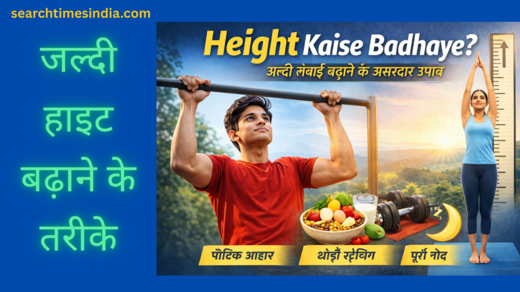 Height Kaise Badhaye 18 Ke Baad