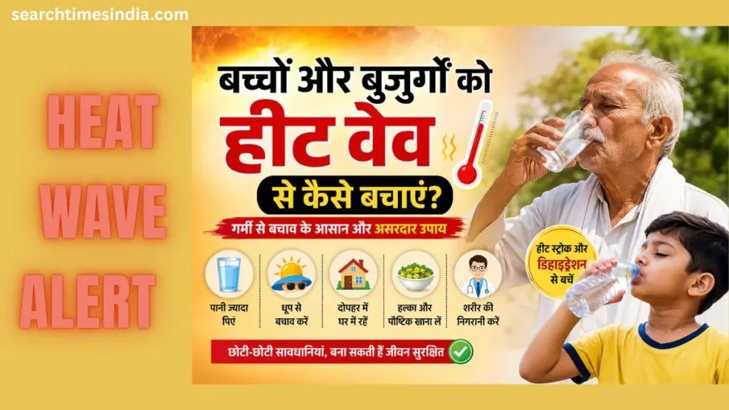 Heat Wave Alert: बच्चों और बुजुर्गों के लिए खतरनाक हो सकती है लू, ऐसे करें बचाव