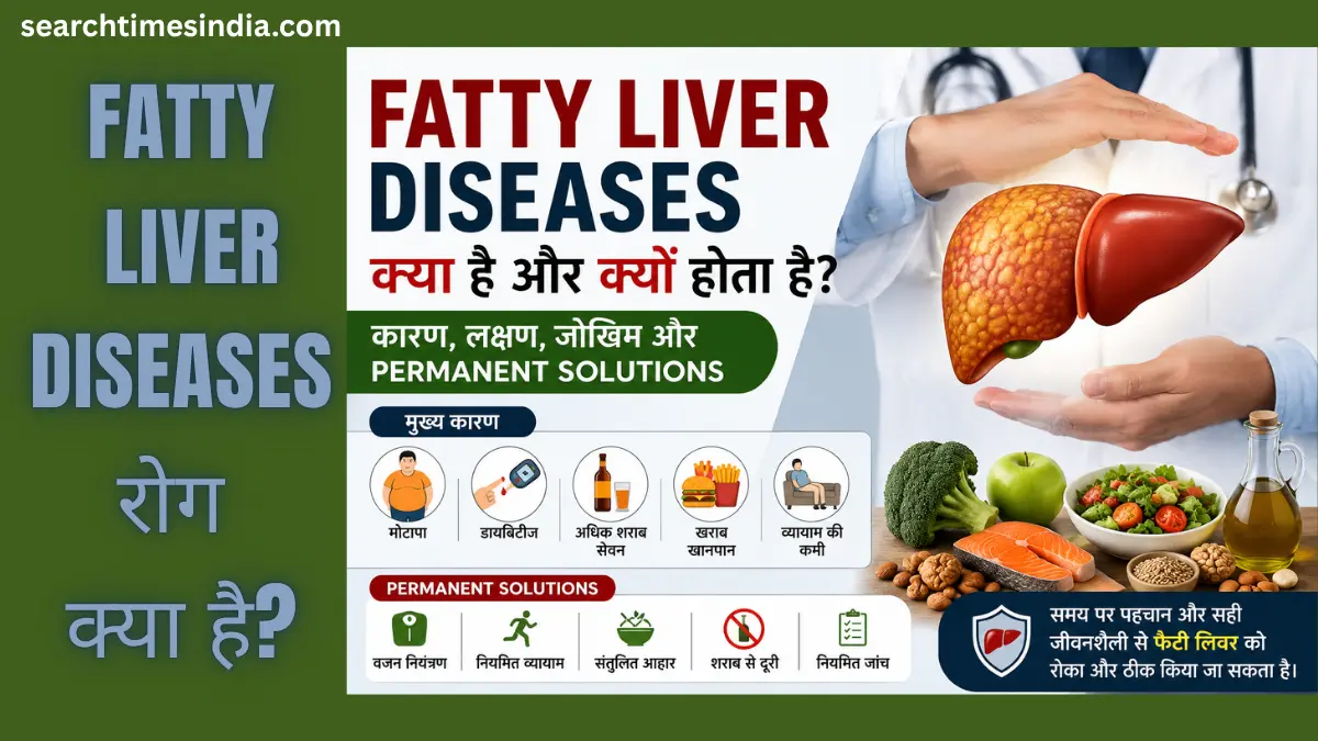Fatty liver diseases kya hai aur kyu hota hai? जानिए कारण, लक्षण और Permanent Solutions